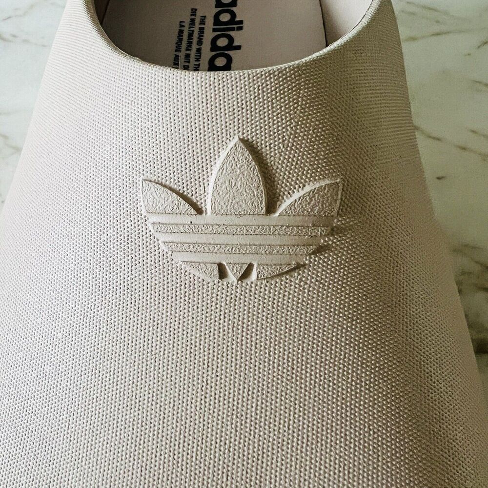 ADIFOM Stan Smith Mule Shoes Wonder Taupe / Wonder Taupe / Core Black - US 7 - Picture 4 of 10